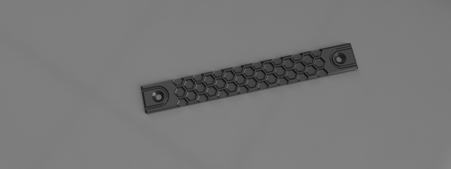 M-LOK Rail Cover - long (flat version)