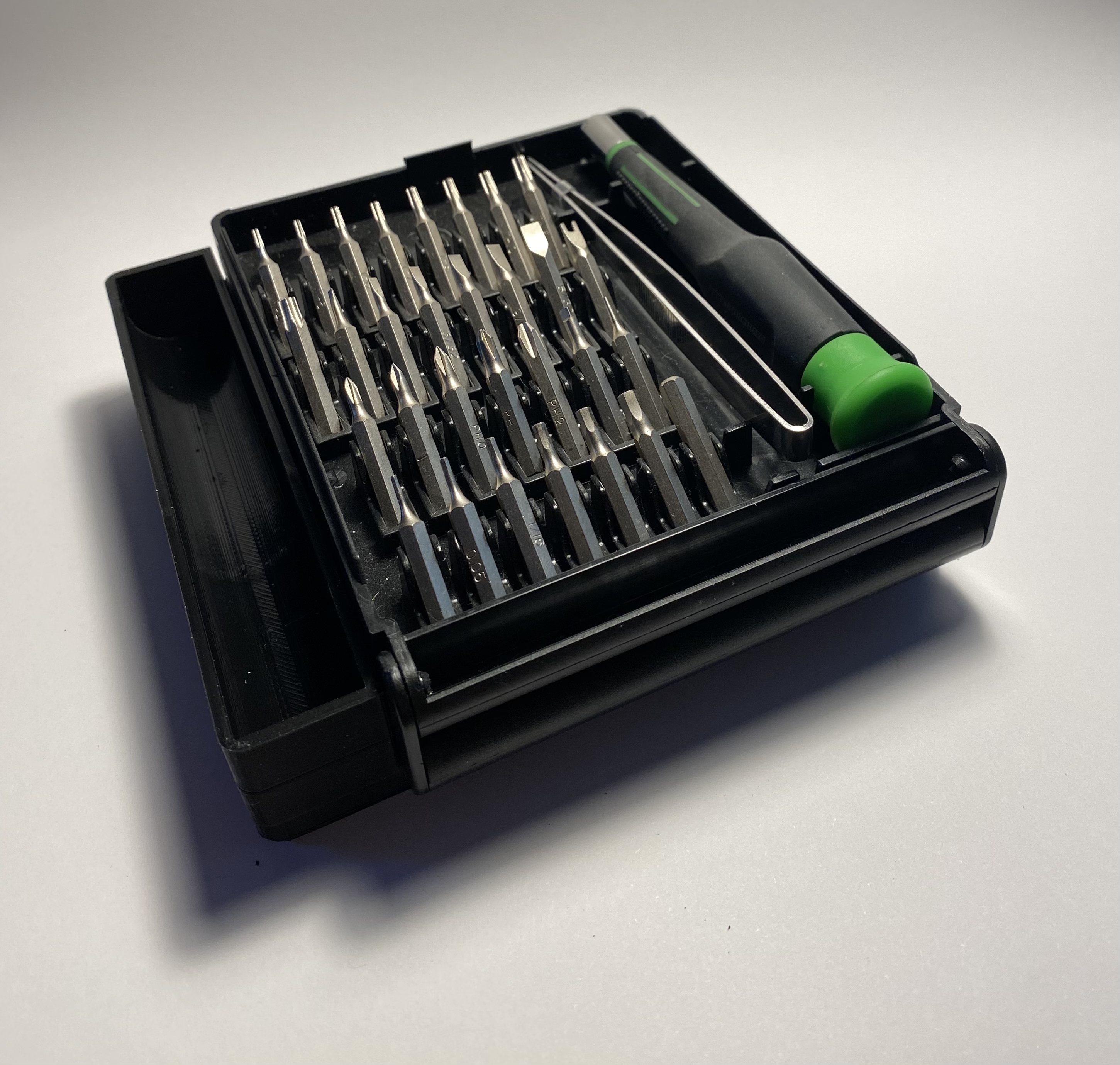 Gridfinity Precision Screwdriver Set holder