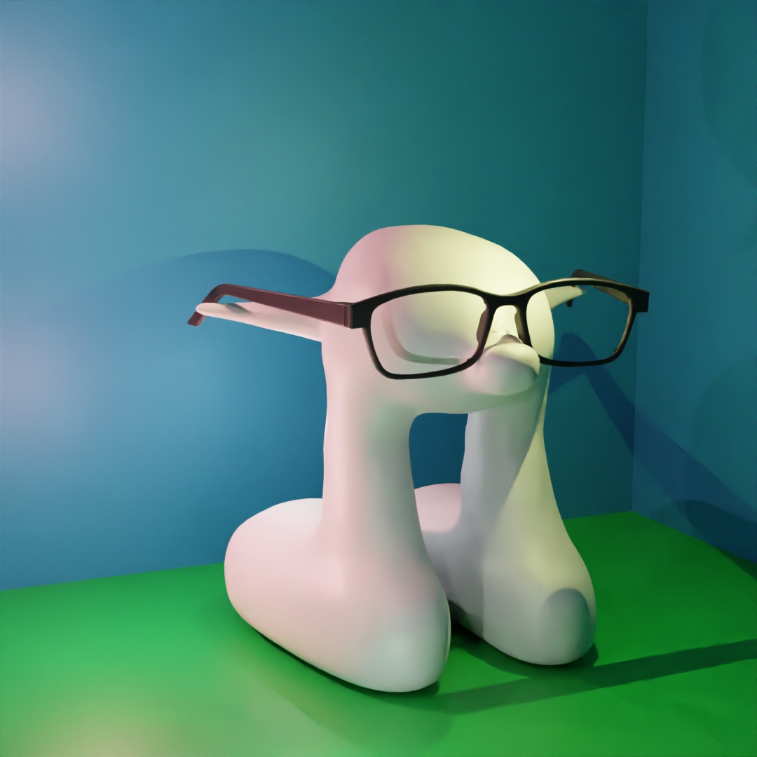 Schlumpf Gesäß Smurf Butt Glasses Holder