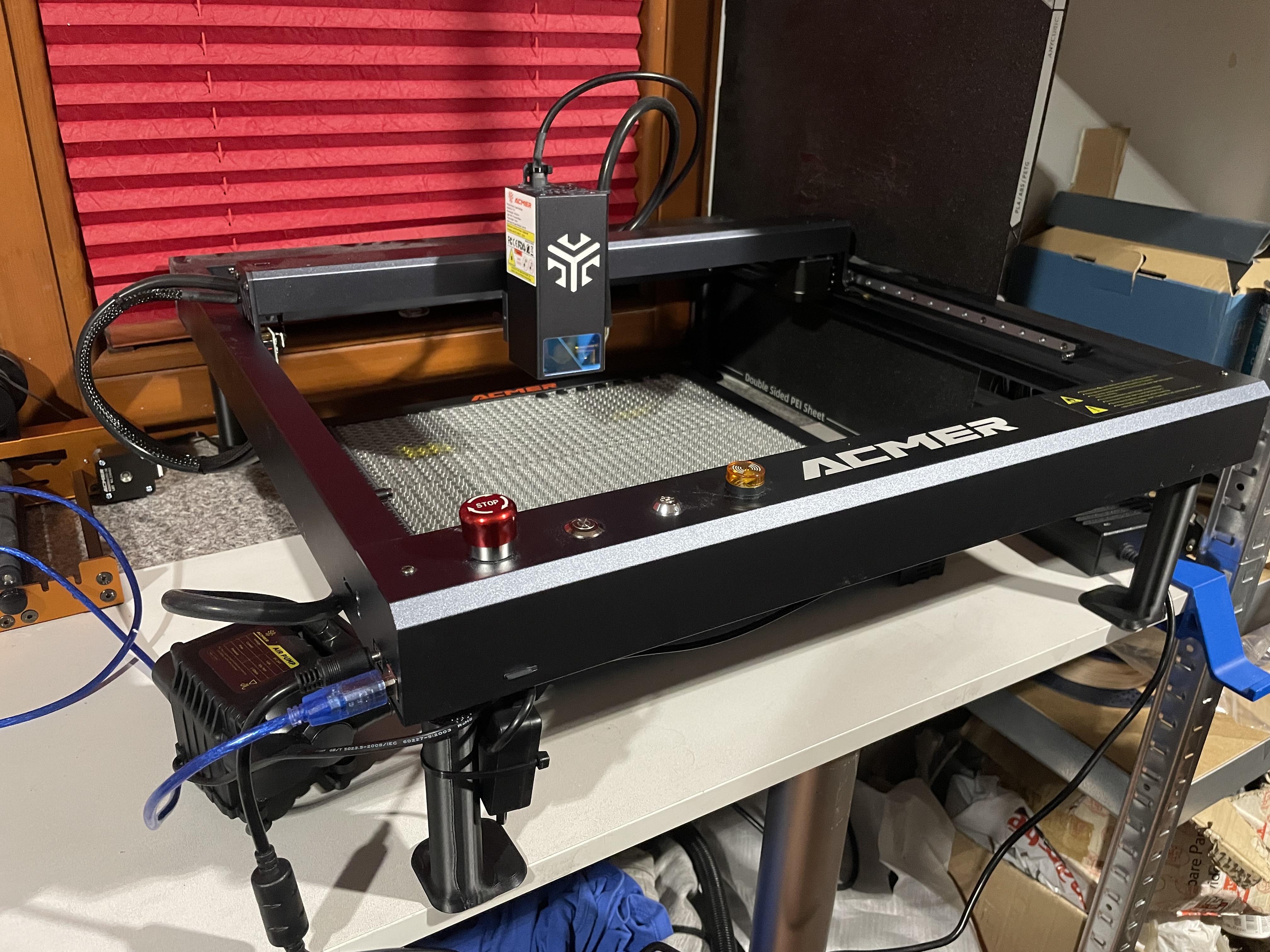Acmer Laser P2 130mm legs riser