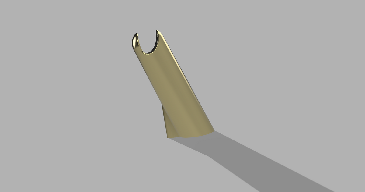 Minimalist Eyeglass holder by dhamijay Download free STL model