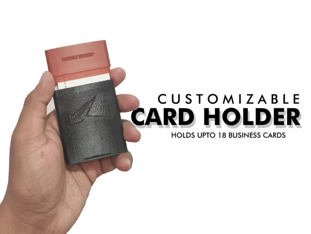 Customizable Card Holder