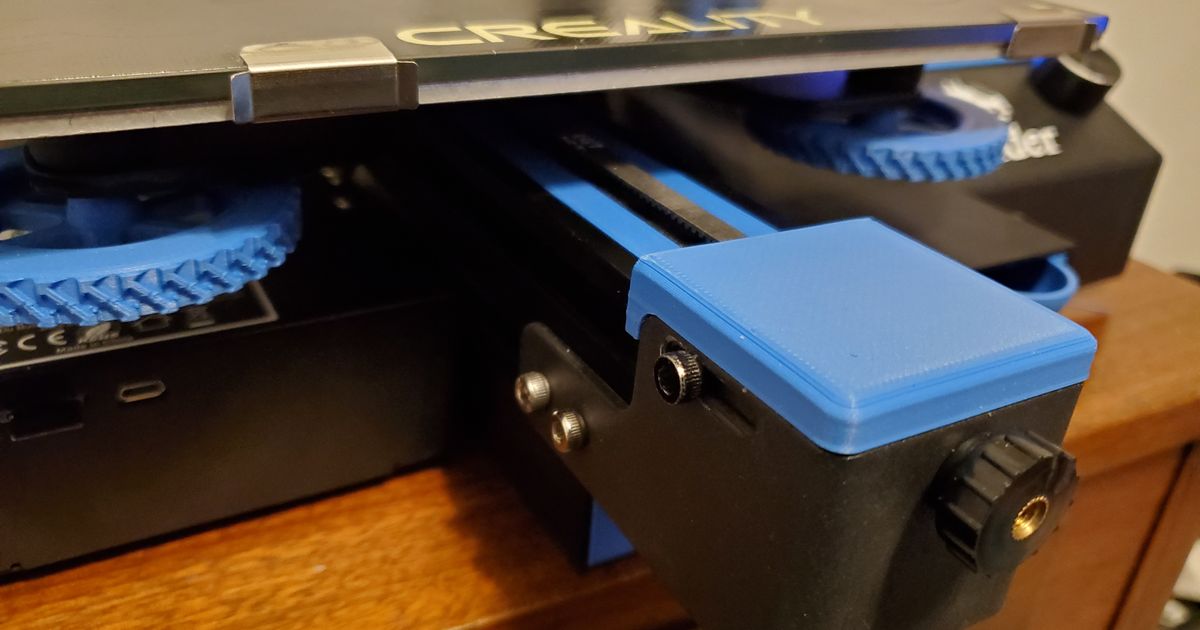 Ybelt tensioner cover for Ender 3 Pro by Zaxis Download free STL