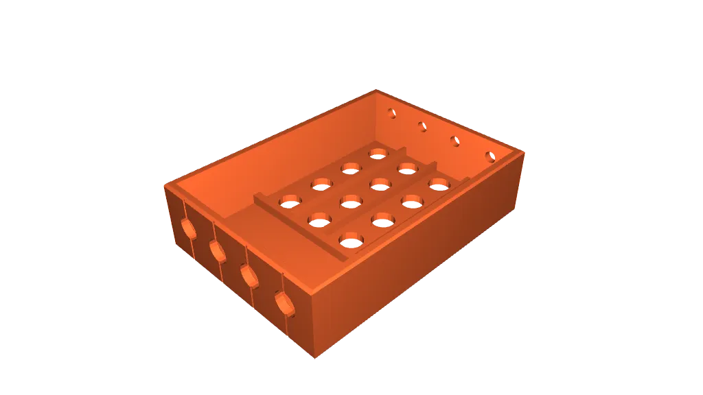 Messkabel Verteiler Block Sammelschiene - Banana Jack distributor by  sletrabf, Download free STL model
