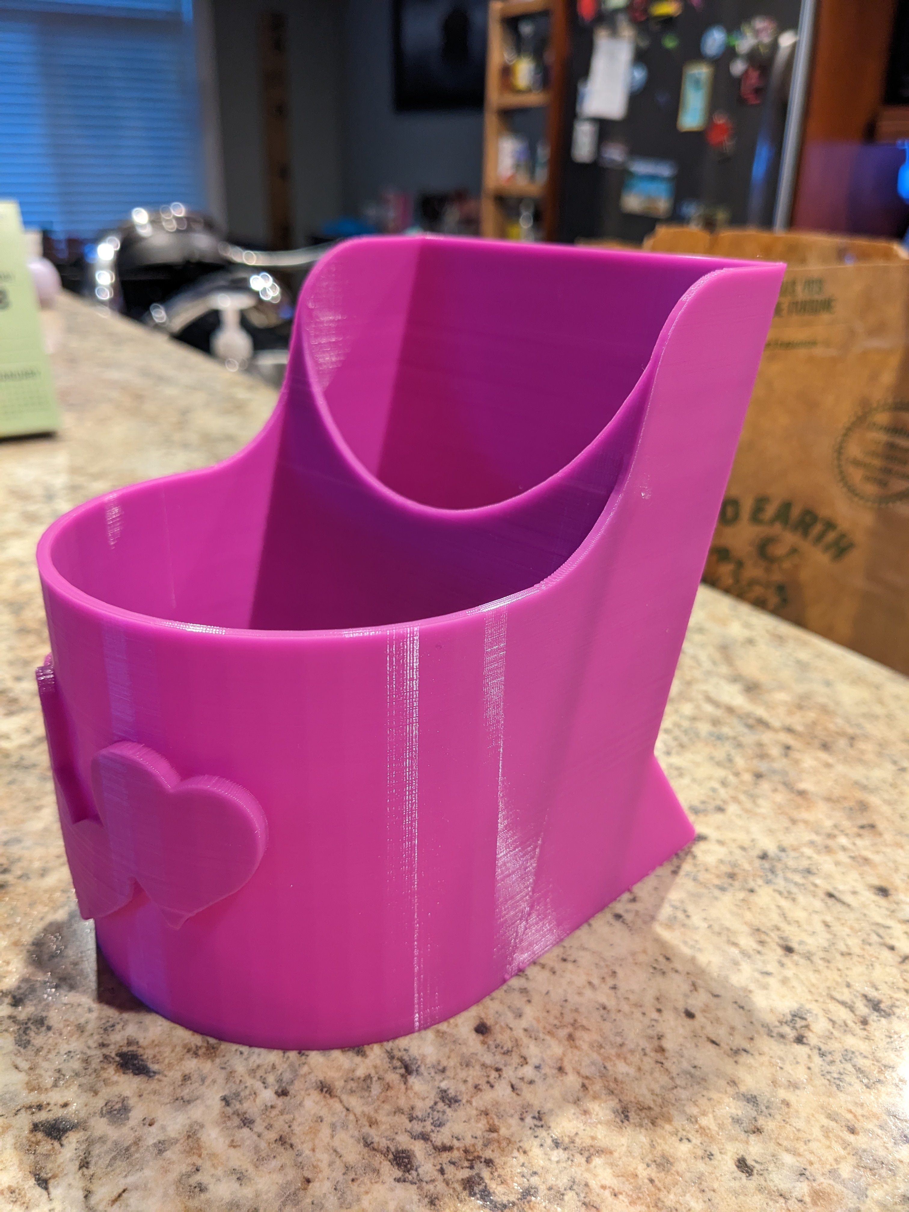 Pen & Graphing Calculator Holder, Valentine-Themed