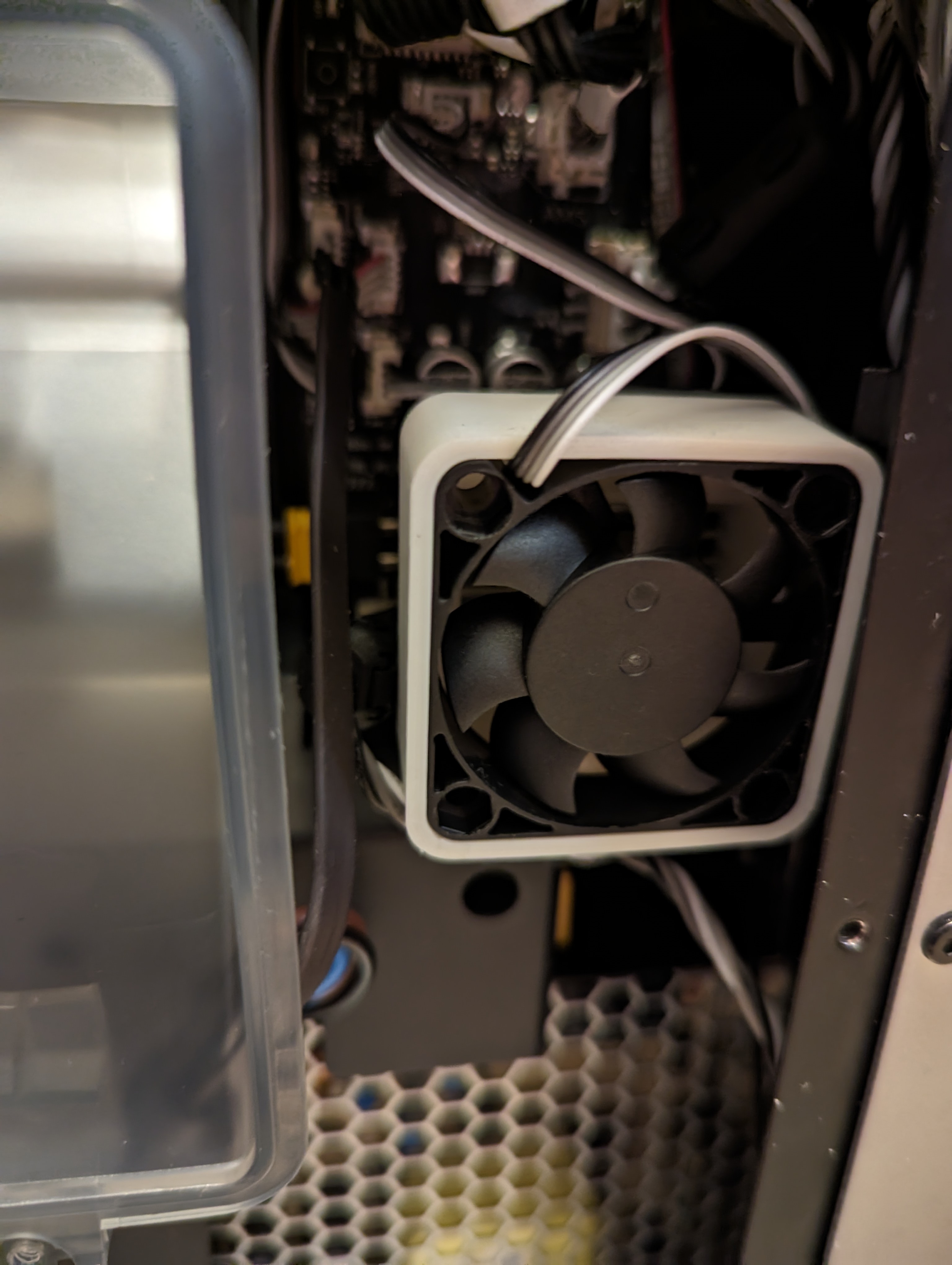 X1 Control Board Fan Duct