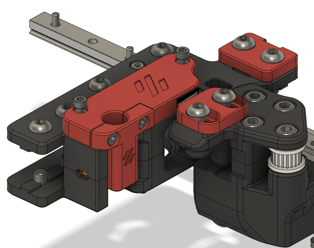 Voron V2.4 Rear umbilical 3D model thumbnail