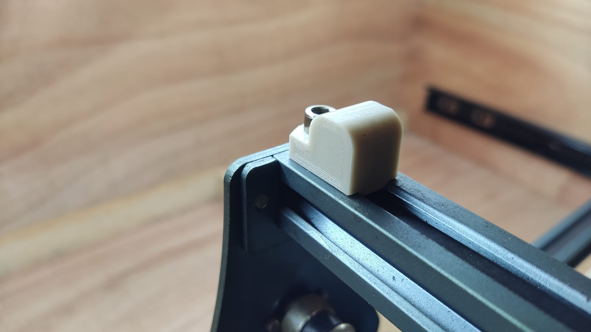 Improved GT2 Belt End Clip / Holder for Sculpfun S9, S10, and other VRoller Extrusion Based