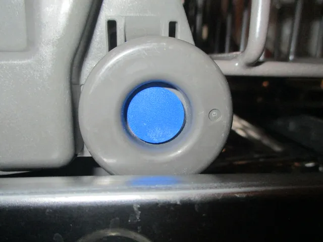 Whirlpool dishwasher wheel part