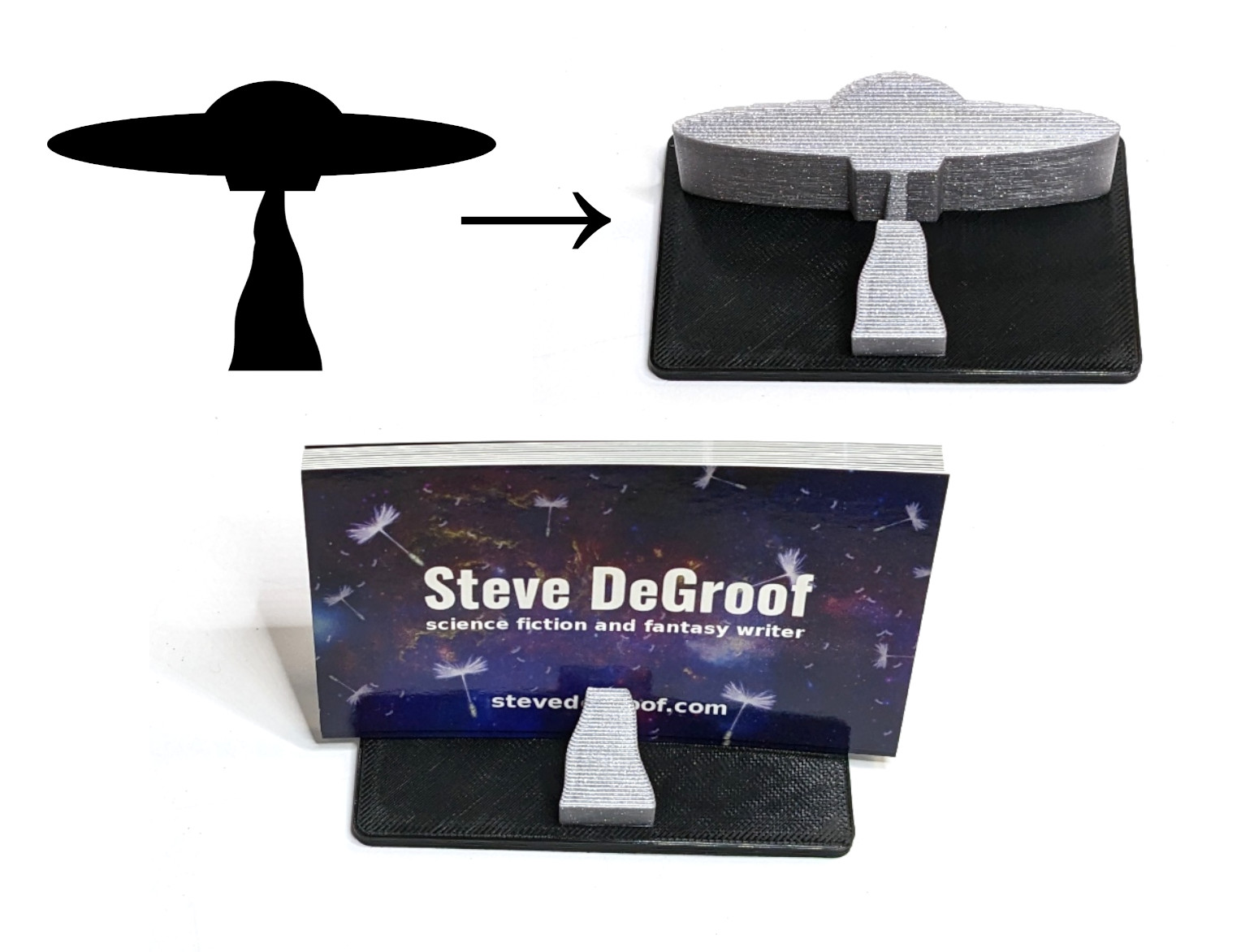 Image to Business Card Holder