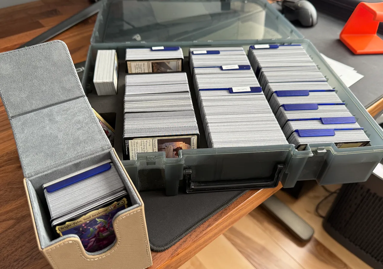 MTG Card Divider for Storage Cases and Deck Boxes by 0x90 | Download free  STL model | Printables.com