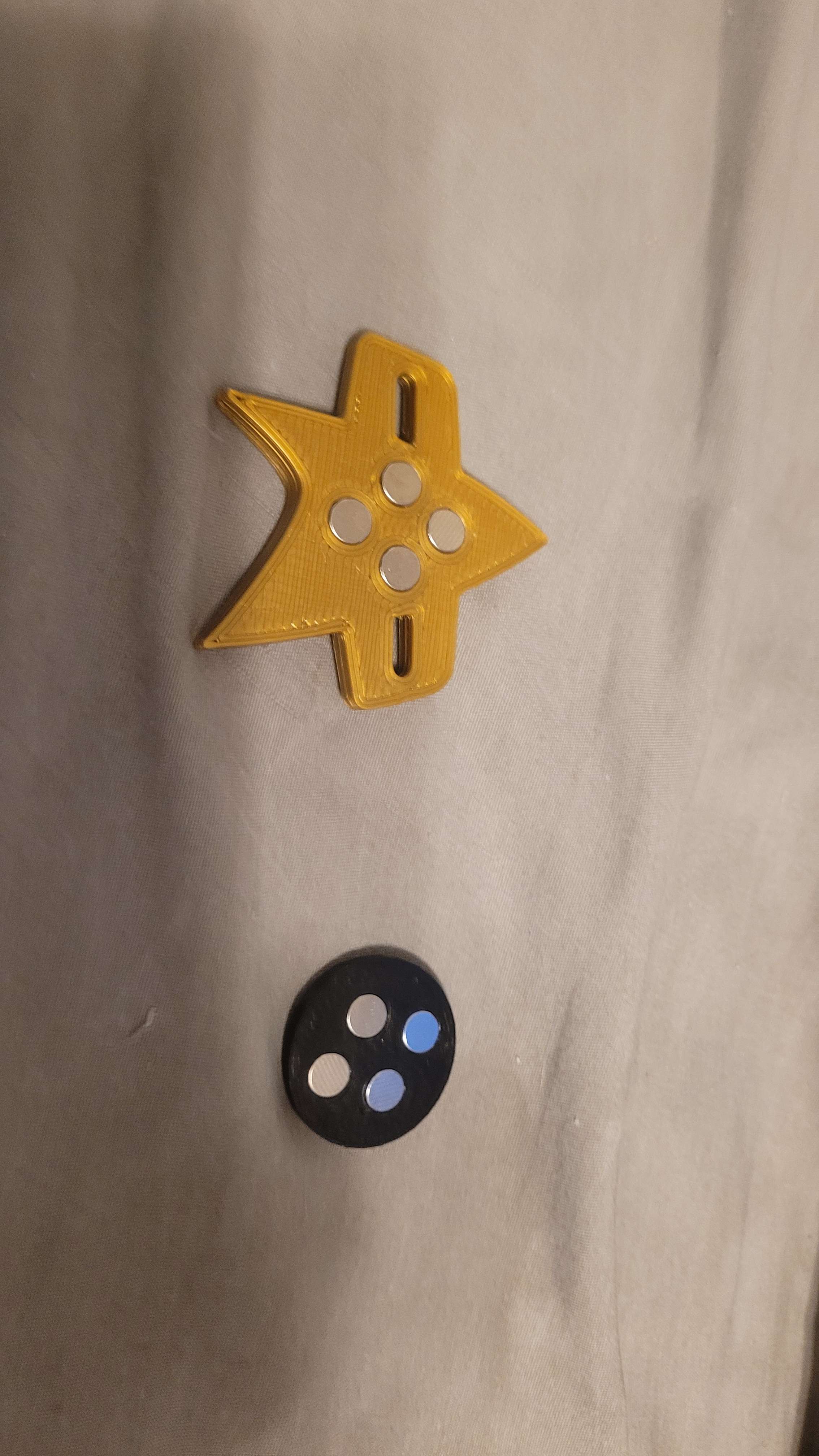 Star Trek DS9/VOY combadge backing by Raindrop Works | Download free ...
