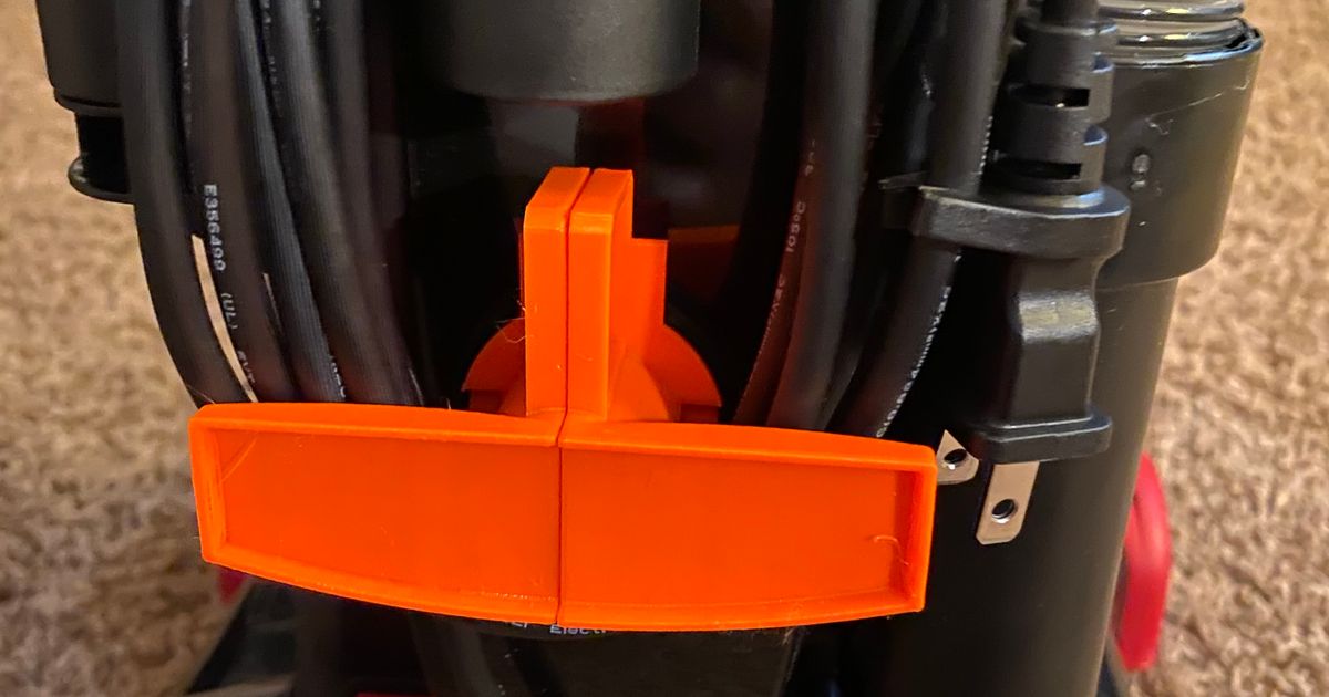 Bissell Cleanview Vacuum Cleaner Bottom Cord Wrap Replacement Part by lehighkid Download free