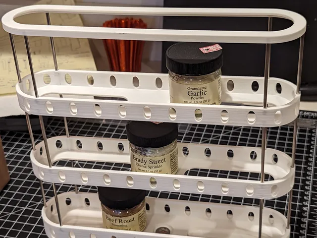 Slide Out Spice Rack