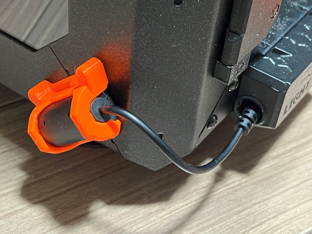 Ferrite core holder for XP Power external PSU (Original Prusa Enclosure