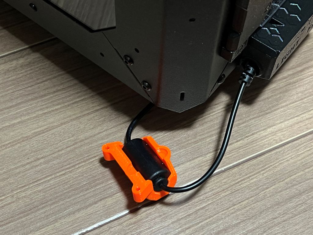 Ferrite core holder for XP Power external PSU (Original Prusa Enclosure