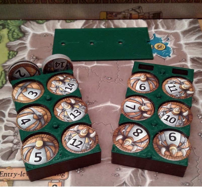 Caverna: Weapons Token Holder