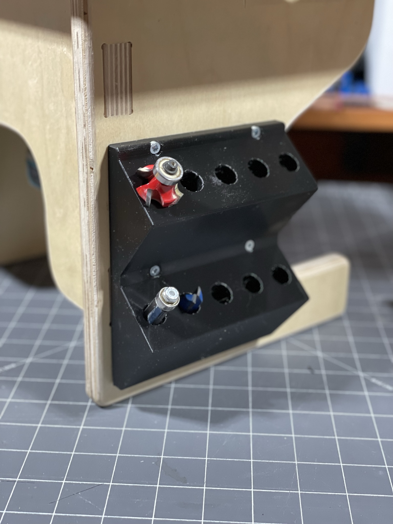 Router Bit Storage