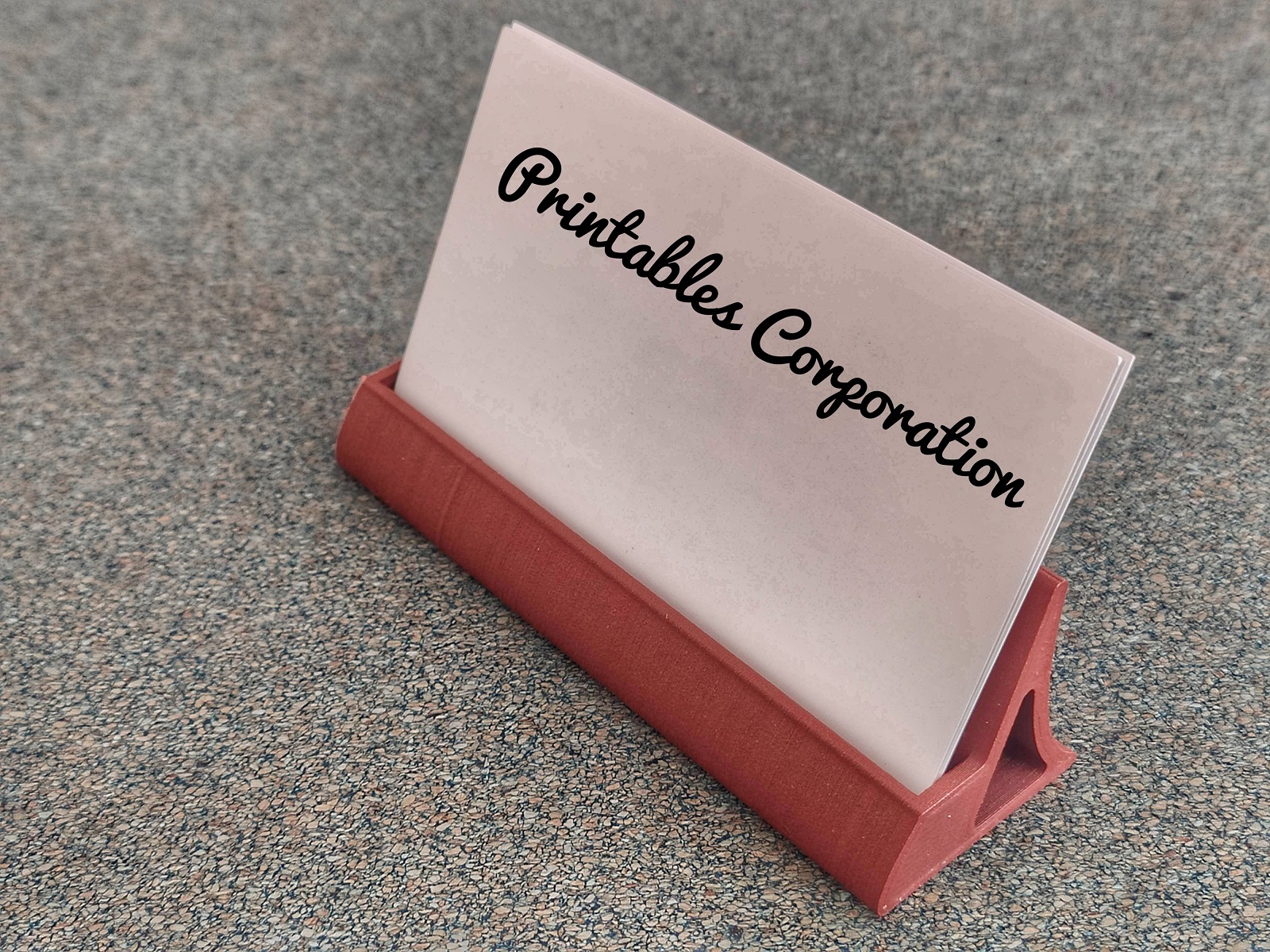"Minimalist"  Business Card Holder
