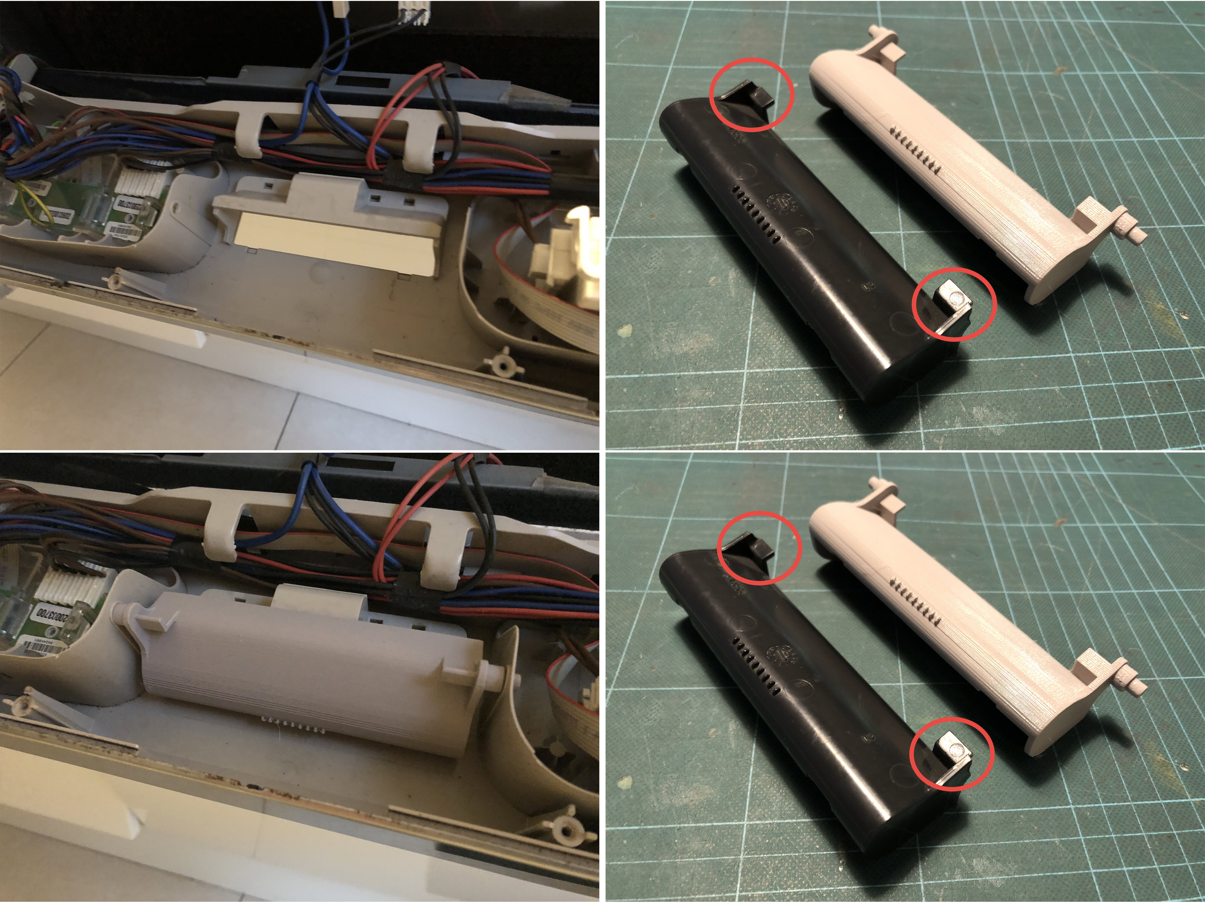 Dishwasher handle SMEG Essentiel B Ref 764730231 by Regis