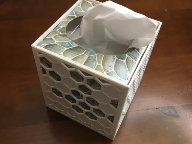 Stylish paper towel box