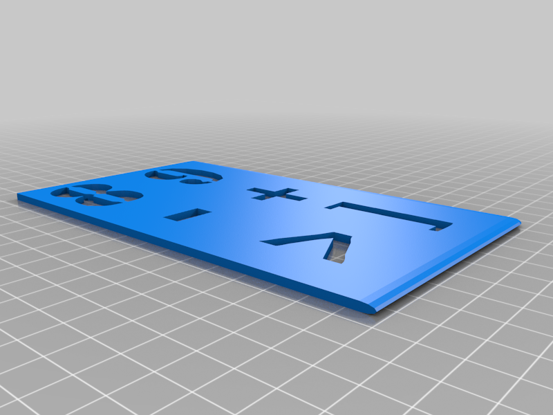 Alphabet Stencil Divided By DMM Raptor Dude Download Free STL Model
