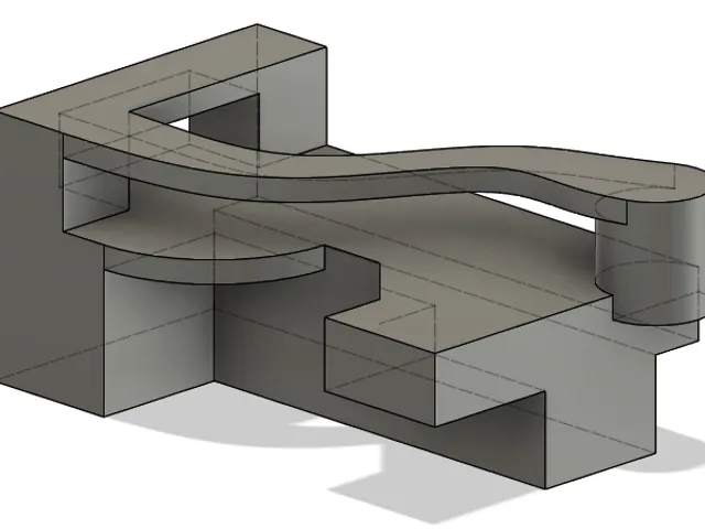 Overhang and Bridging Test Model