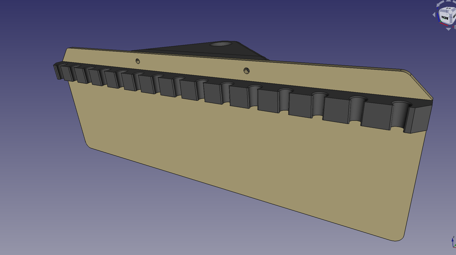 Miniature Paint Brush Rack By Agryson Download Free STL Model 
