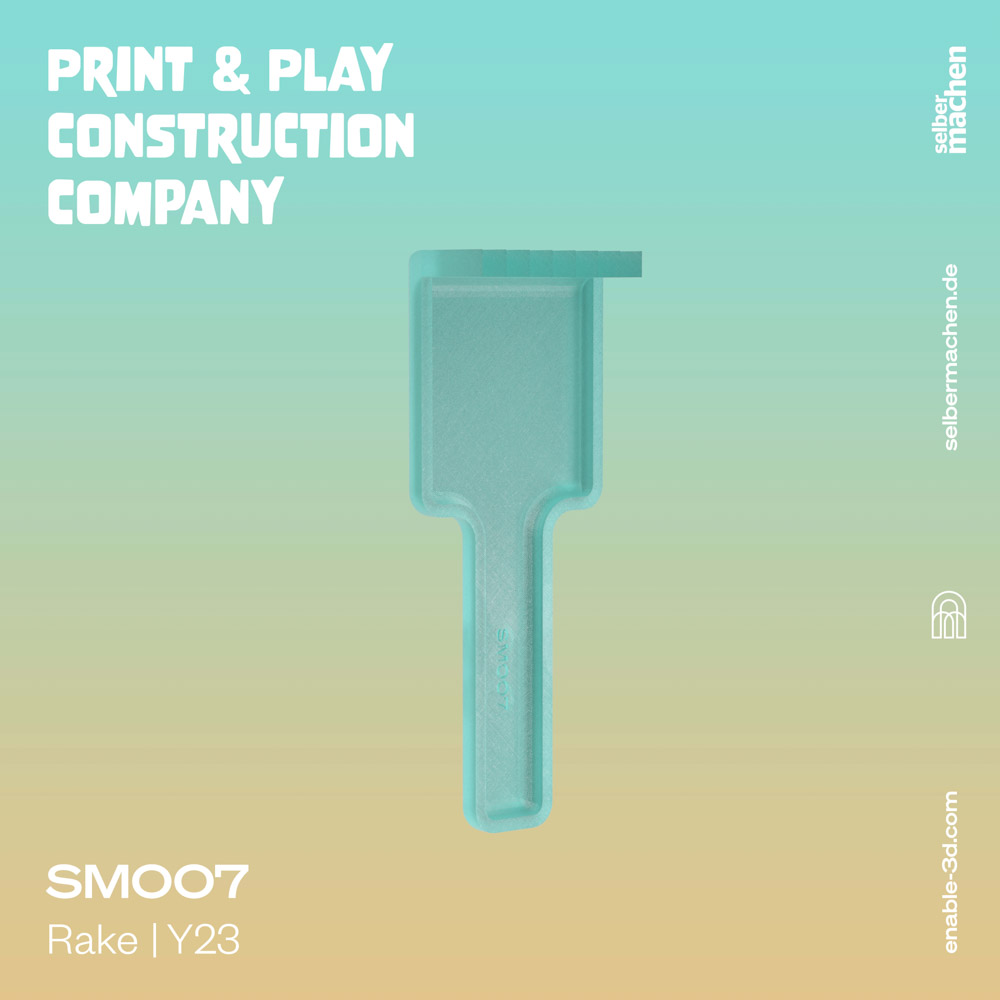 Rake Toy for Children I SM007 by Enable 3D | Download free STL model