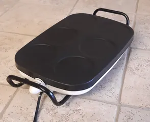 Replacement foot for Trisa 7051 crêpe oven (and similar appliances)
