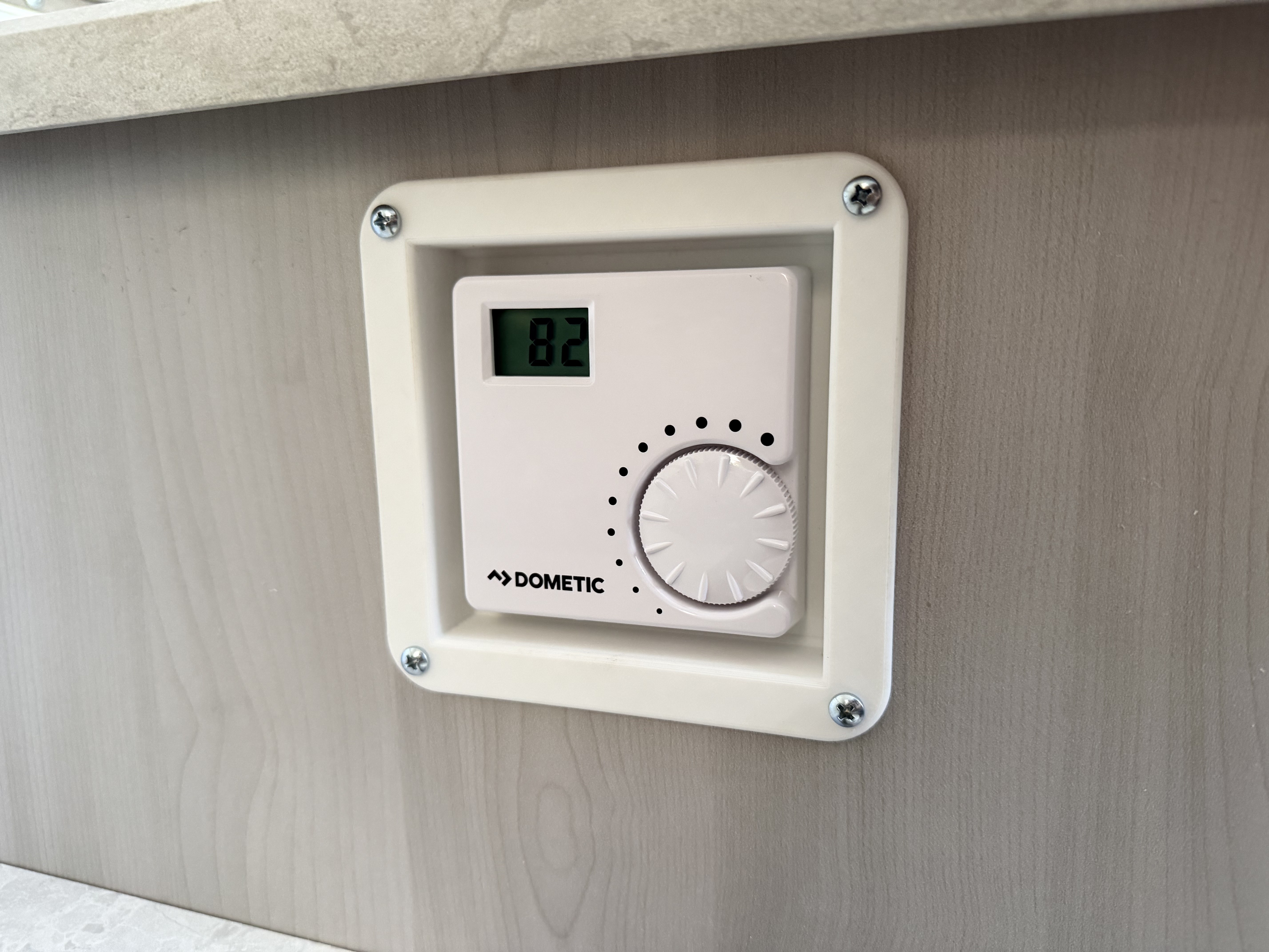Dometic Digital RV Thermostat Recessed Box/Mount