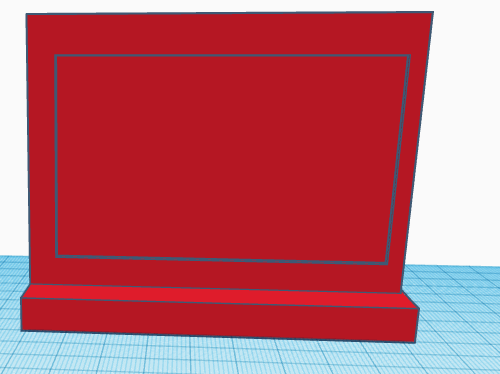 Business card holder with dock