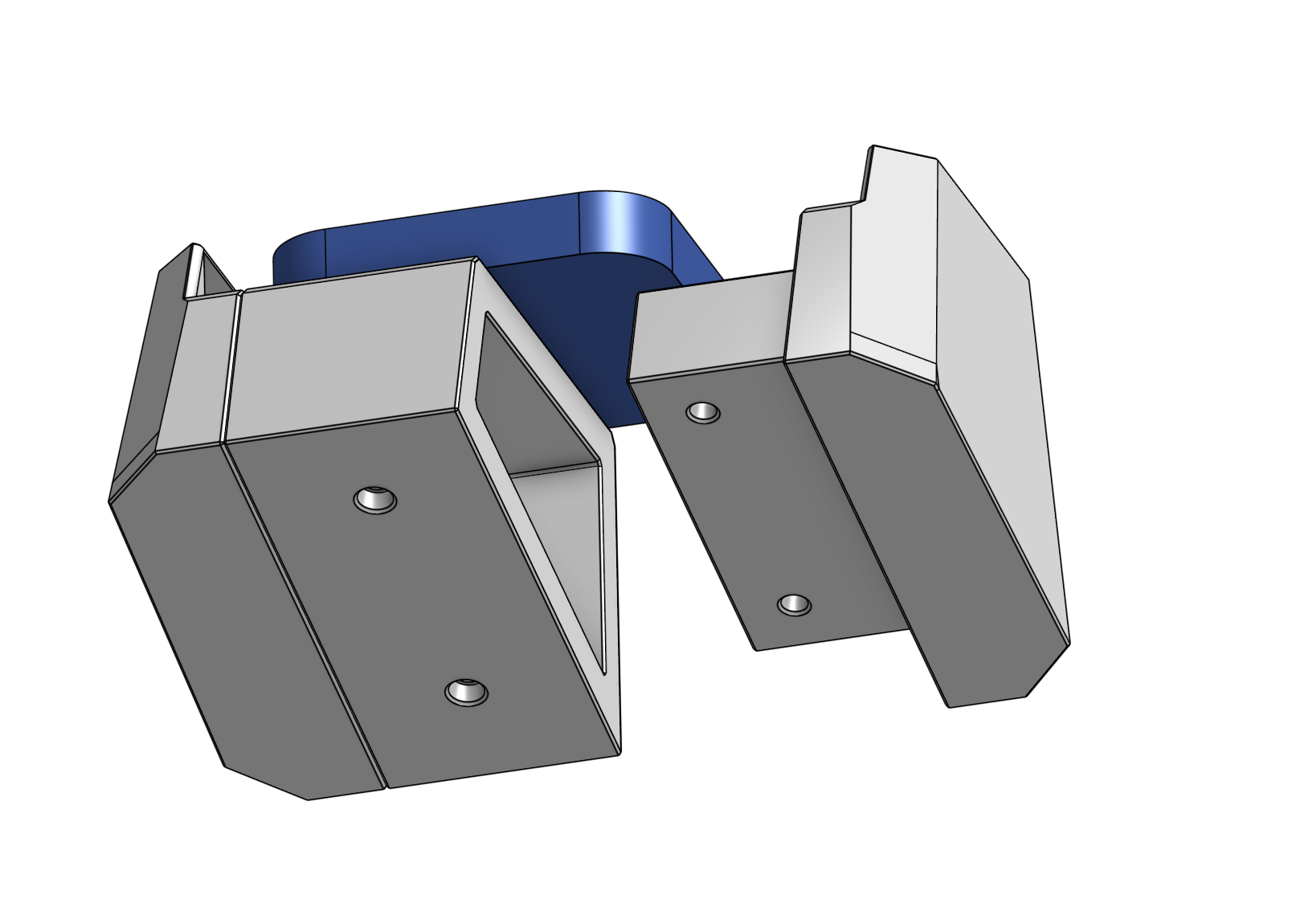 Miniatura 3 do modelo 3D SQUARE READER BASE