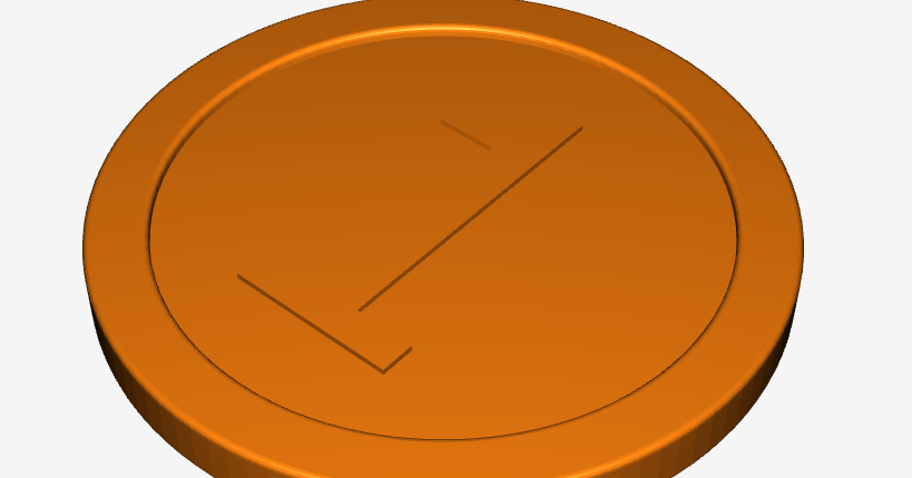 Simple Coins Double Sided By Hezekiel Download Free STL Model Printables