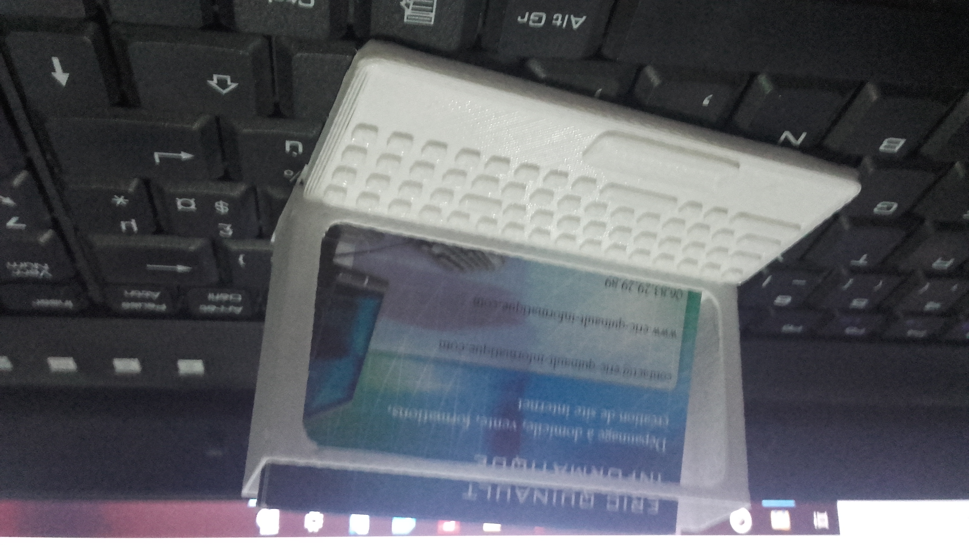informatique business card holder