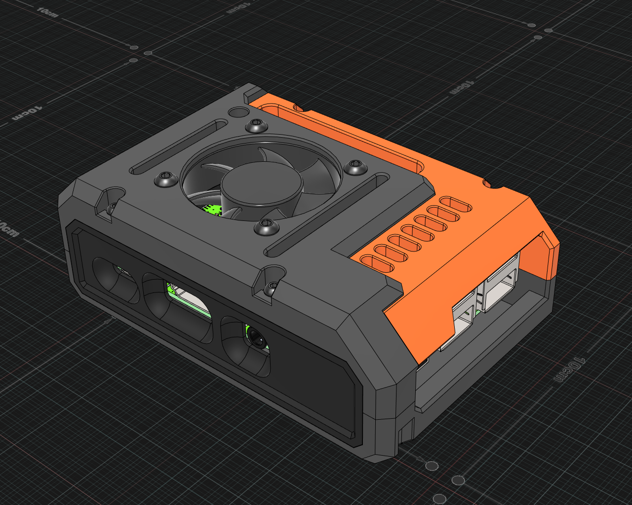 Raspberry Pi 3 B + Case by Squirrelbrain | Download free STL model ...