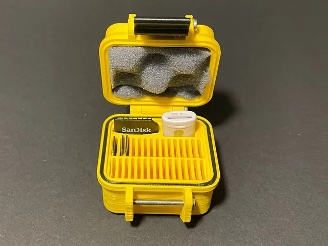 Rugged MicroSD Card Case
