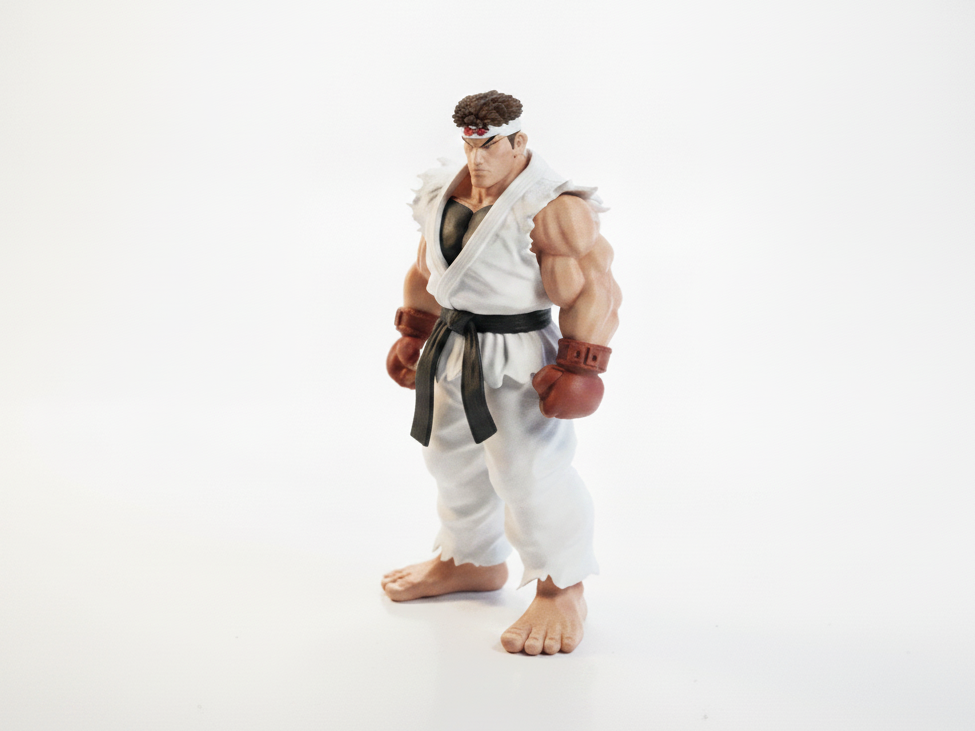 Ryu Street Fighter Figurine Gaming 3D Printable