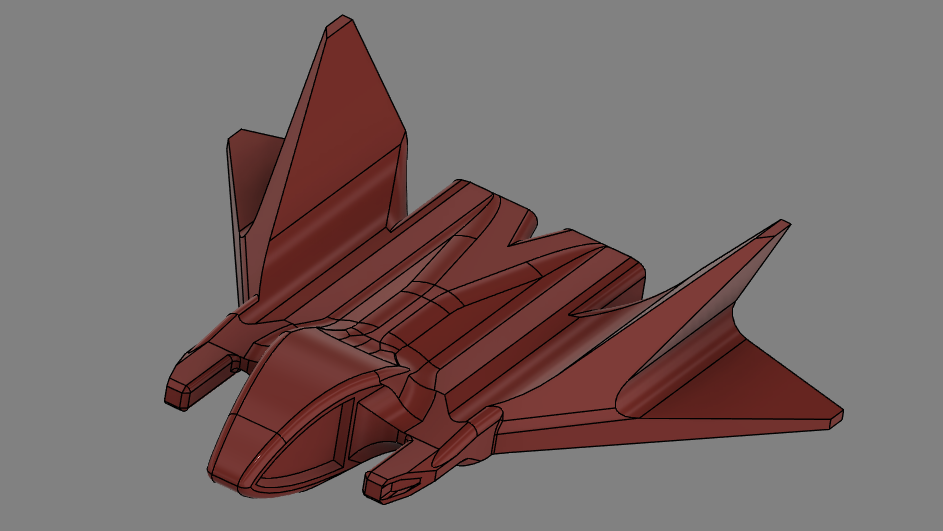 J-Racer Spaceship Toy