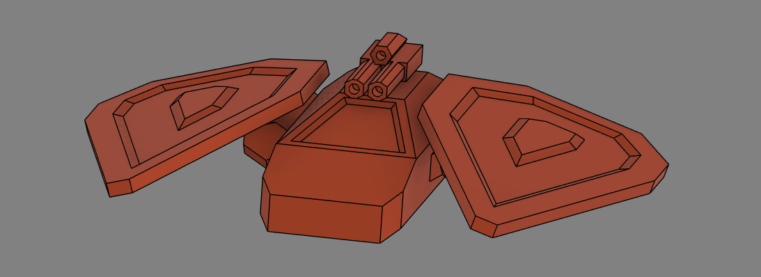 H-Fighter Spaceship Toy