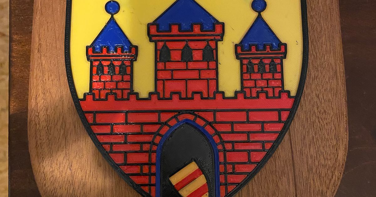Wappen der Stadt Oldenburg by Grafguenter Download free STL model
