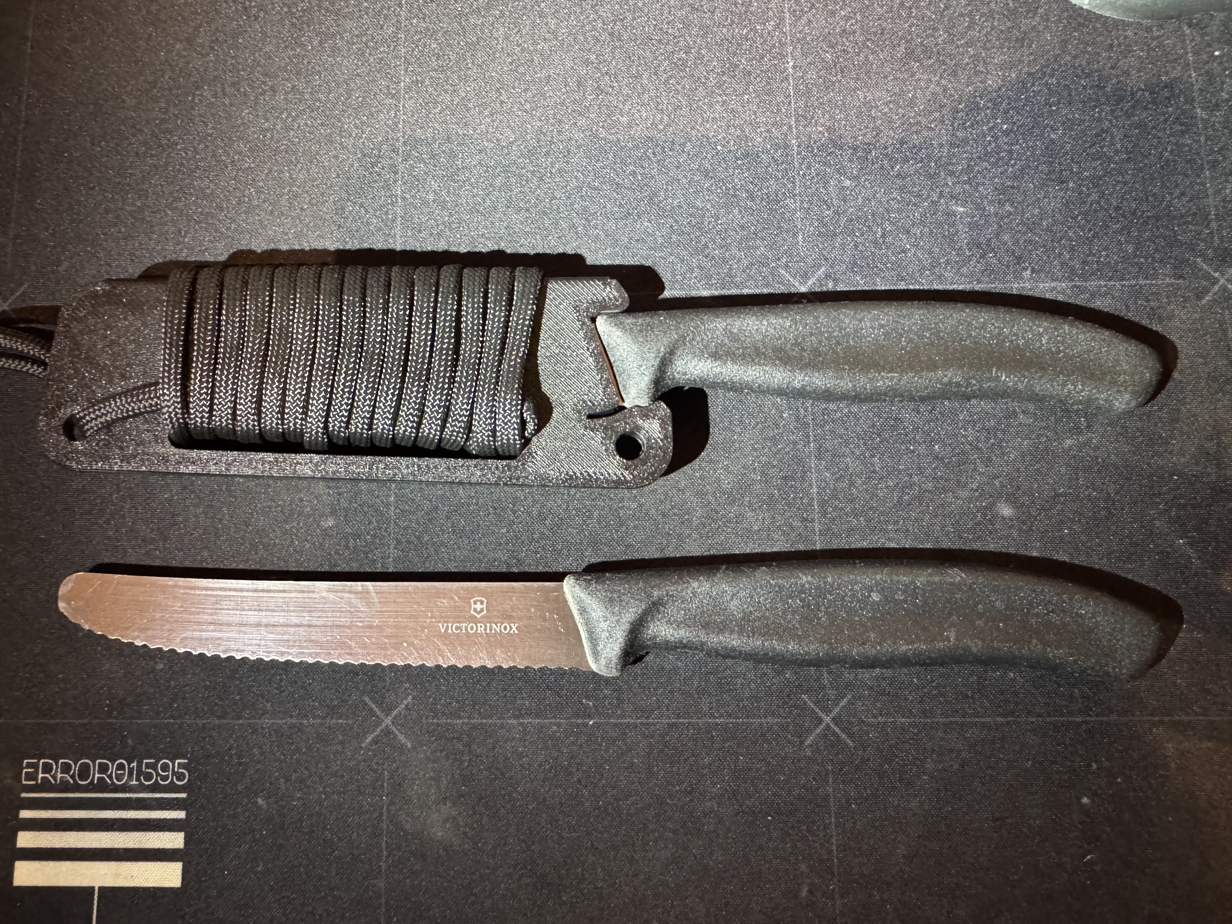 Printed Kydex for Victorinox Tomato & Table Knife