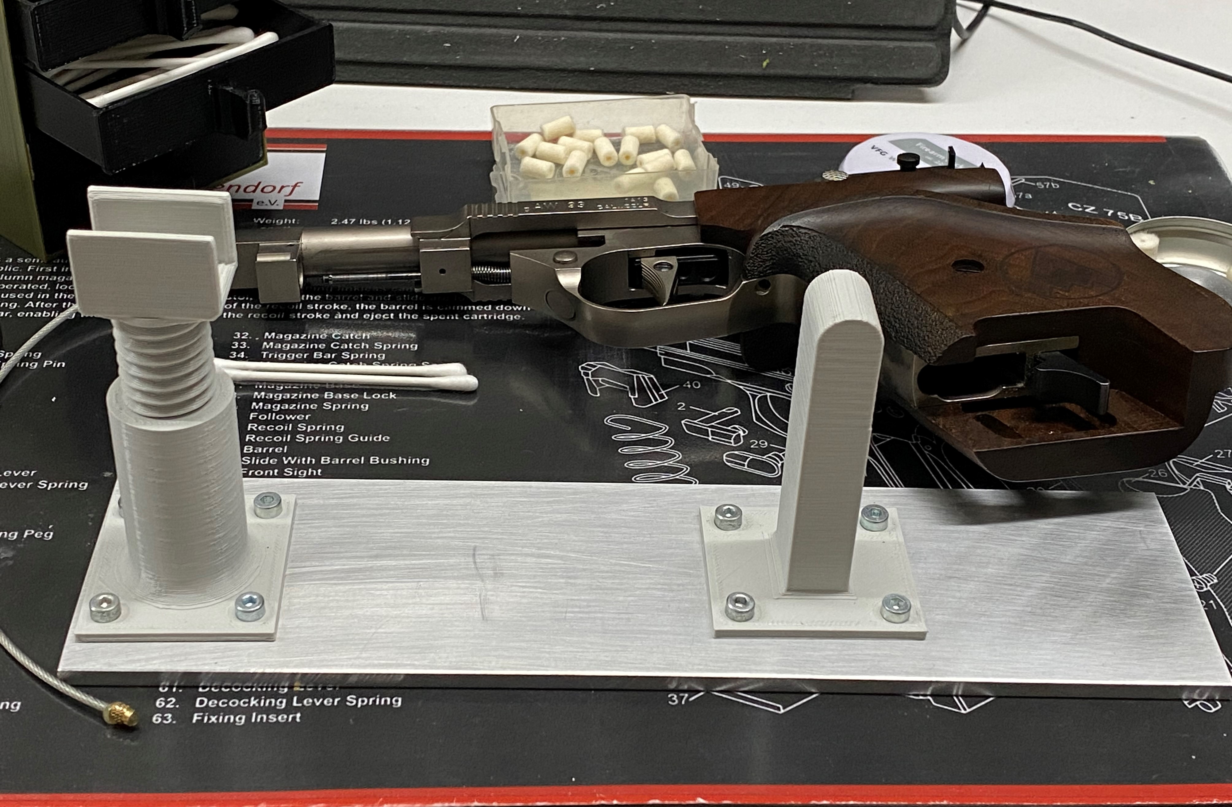 Maintenance Rack for (Rimfire) Gun (FWB AW93) by Tritschi | Download ...