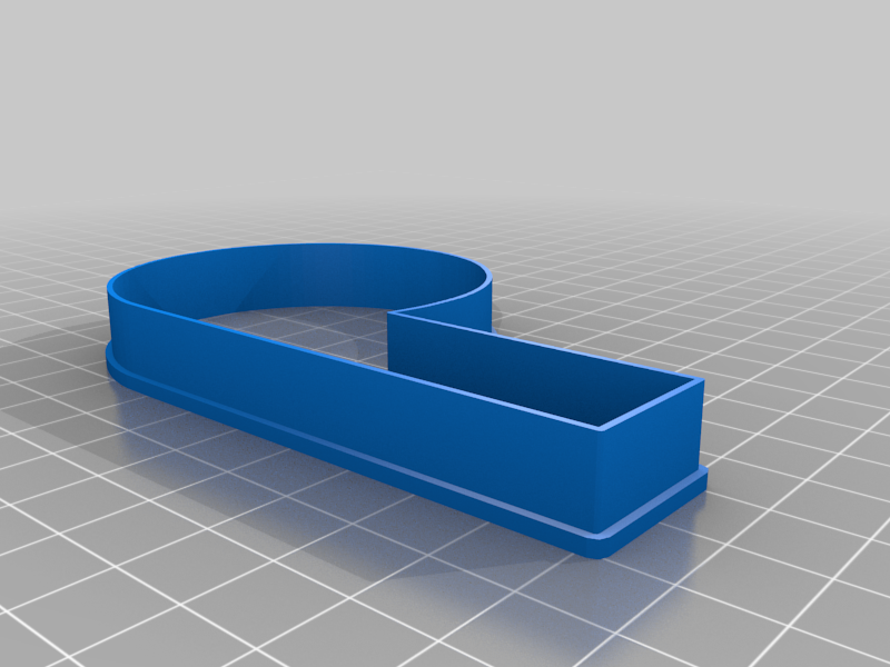 Miniatura 2 do modelo 3D Number 9 Cookie Cutter
