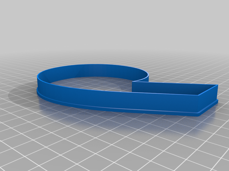 Miniatura 4 do modelo 3D Number 9 Cookie Cutter
