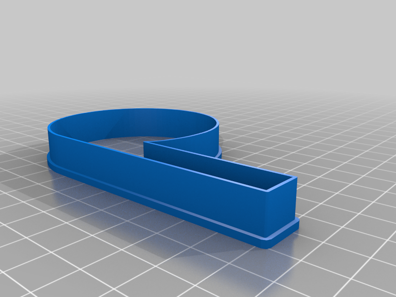 Miniatura 9 do modelo 3D Number 9 Cookie Cutter