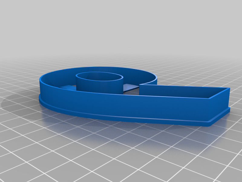 Miniatura 14 do modelo 3D Number 9 Cookie Cutter