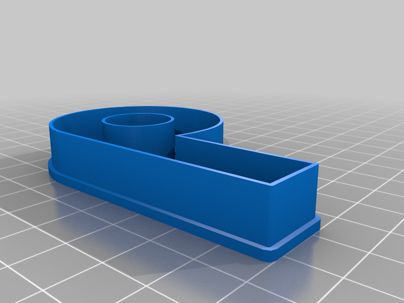 Miniatura 16 do modelo 3D Number 9 Cookie Cutter