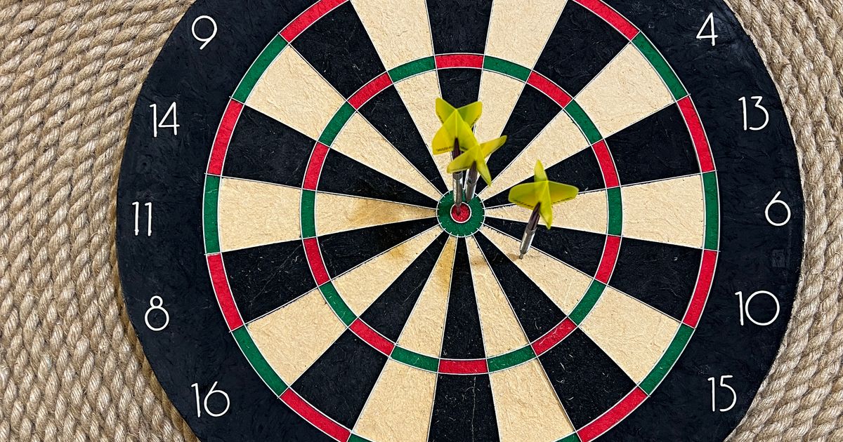 push pin Dartboard Numbers by zoster.ar Download free STL model