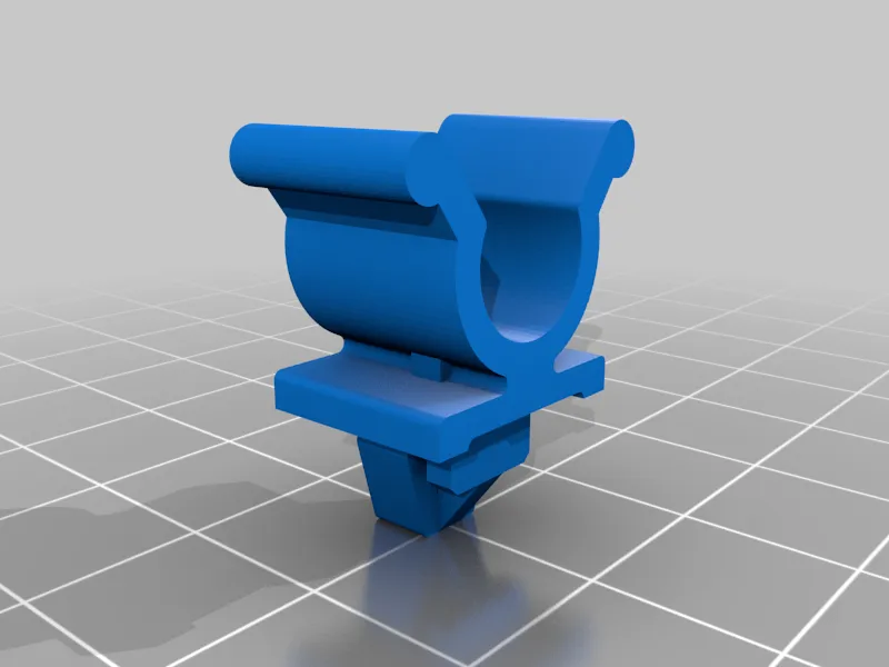 Z32 300zx Hood Prop Clip by ZedWizid | Download free STL model
